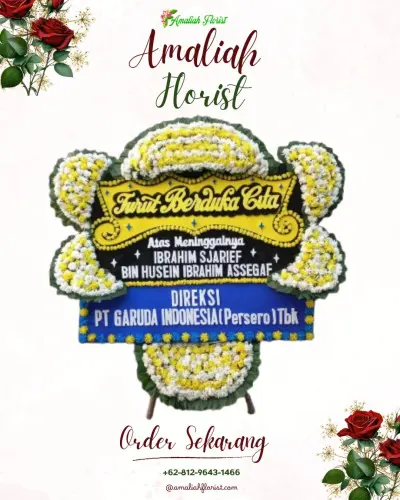 Papan Bunga Duka di Somawangi