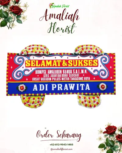 Karangan Bunga Ucapan Selamat di Somawangi
