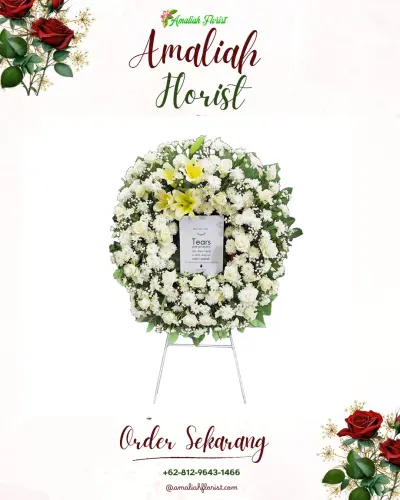 Krans Bunga Duka Cita di Somawangi